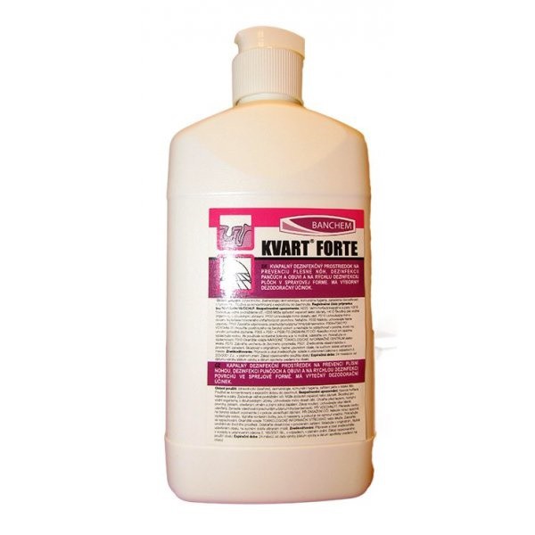 Kvart Forte 500ml dez.na prevenci plísni | Péče o tělo - Přípravky na nohy Kvart Forte 500ml dez.na prevenci plísni | Péče o tělo - Přípravky na nohy